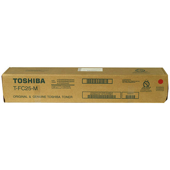 Toshiba TFC25M Magenta Toner Cartridge (26,800 Yield)
