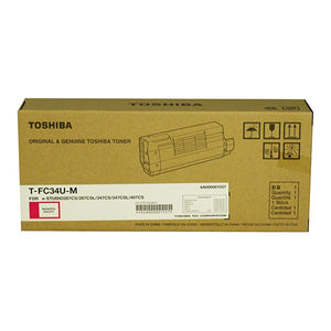 Toshiba TFC34UM Magenta Toner Cartridge (11,500 Yield)
