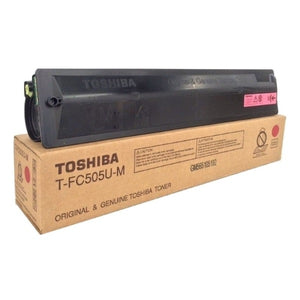 Toshiba TFC505UM Magenta Toner Cartridge (33,600 Yield)