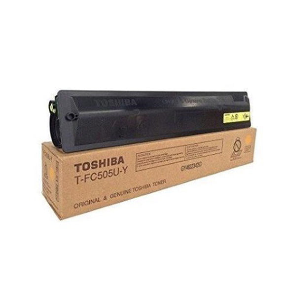 Toshiba TFC505UY Yellow Toner Cartridge (33,600 Yield)