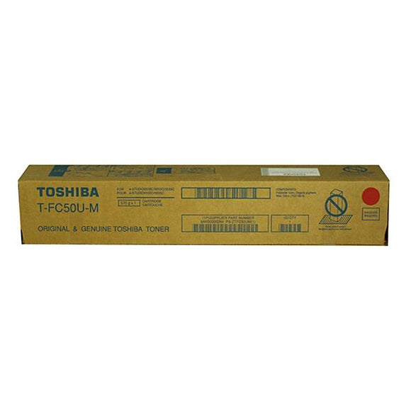 Toshiba TFC50UM Magenta Toner Cartridge (28,000 Yield)