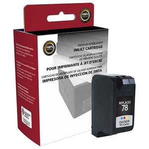 Clover Imaging Group 114506 Remanufactured Tri-Color Ink Cartridge (Alternative for HP C6578DN 78) (450 Yield)