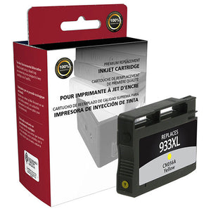 Clover Imaging Group 118014 Remanufactured High Yield Yellow Ink Cartridge (Alternative for HP CN056AN 933XL) (825 Yield)