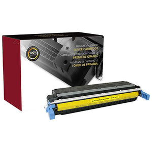 Clover Imaging Group 200061P Remanufactured Yellow Toner Cartridge (Alternative for HP C9732A 645A) (12,000 Yield) - Technology Inks Pro, LLC.