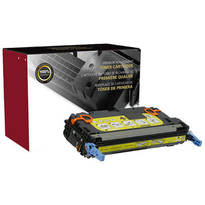 Clover Imaging Group 200084P Remanufactured Yellow Toner Cartridge (Alternative for HP Q6472A 502A  2575B001AA 117) (4,500 Yield) - Technology Inks Pro, LLC.