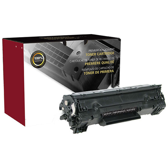 Clover Imaging Group 200121P Remanufactured Toner Cartridge (Alternative for HP CB436A 36A) (2,000 Yield) - Technology Inks Pro, LLC.