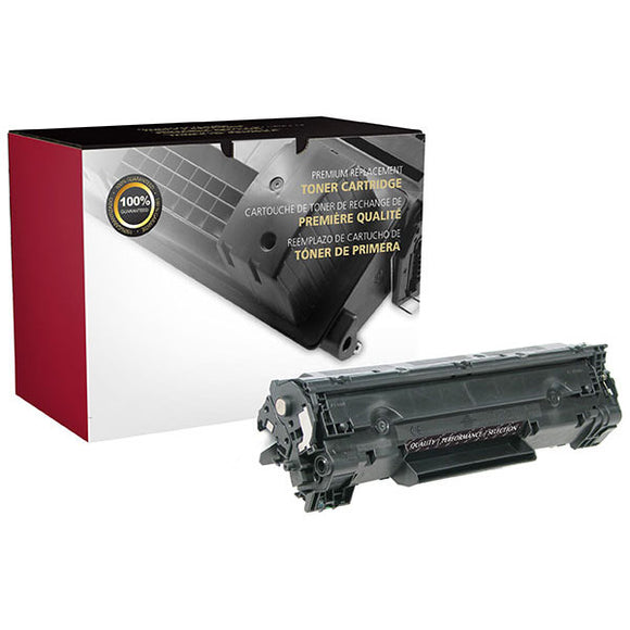 Clover Imaging Group 200154P Remanufactured Extended Yield Toner Cartridge (Alternative for HP CB436A 36A) (3,000 Yield) - Technology Inks Pro, LLC.