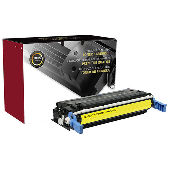 Clover Imaging Group 200168P Remanufactured Yellow Toner Cartridge (Alternative for HP C9722A 641A) (8,000 Yield) - Technology Inks Pro, LLC.