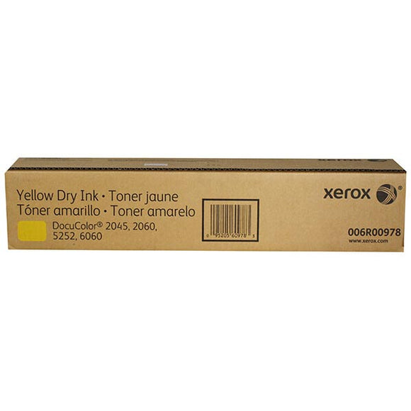 Xerox 006R00978 Yellow Toner Cartridge (39,000 Yield)