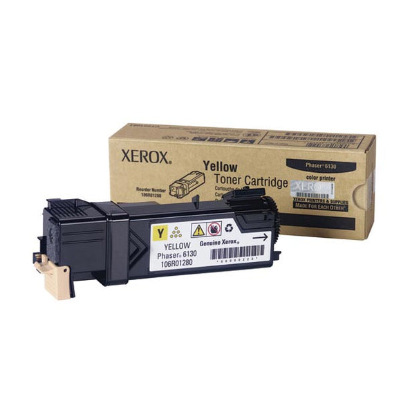 Xerox 106R01280 Xerox Yellow Toner Cartridge (1,900 Yield)