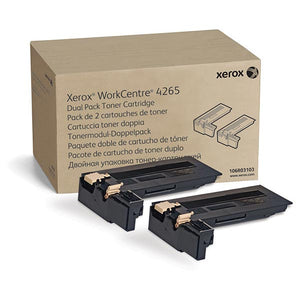 Xerox 106R03102 Xerox High Capacity Toner Cartridge Dual Pack (2 x 25,000 Yield) (2 Pack of OEM# 106R02734)