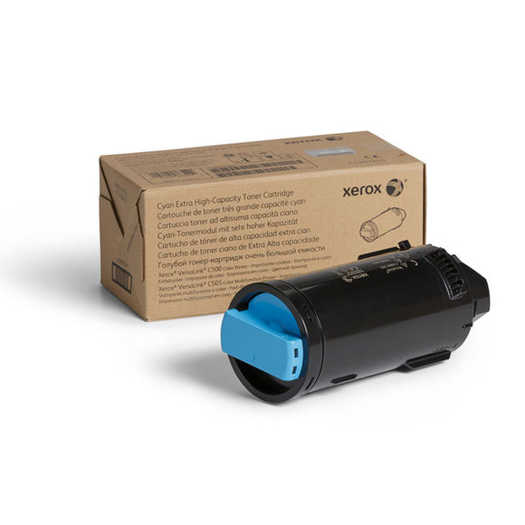 Xerox 106R04014 Government Xerox Extra High Capacity Cyan Toner Cartridge (9,000 Yield)