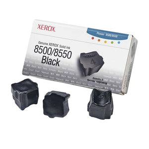 Xerox 108R00668 Black Solid Ink (3 Sticks/Box) (Total Box Yield 3,000)