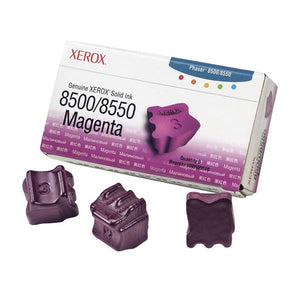 Xerox 108R00670 Magenta Solid Ink (3 Sticks/Box) (Total Box Yield 3,000)