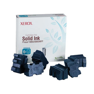Xerox 108R00746 Cyan Solid Ink (6 Sticks/Box) (Total Box Yield 14,000)