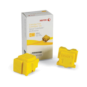 Xerox 108R00928 Yellow Solid Ink (2 Sticks/Box) (Total Box Yield 4,400)