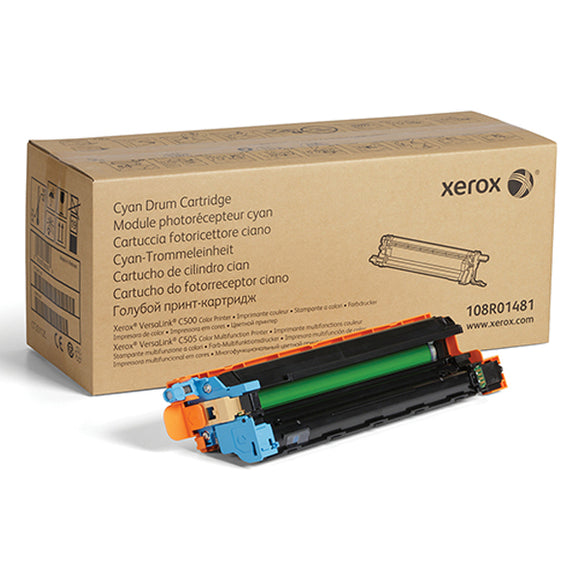 Xerox 108R01481 Cyan Drum Cartridge (40,000 Yield) - Technology Inks Pro, LLC.