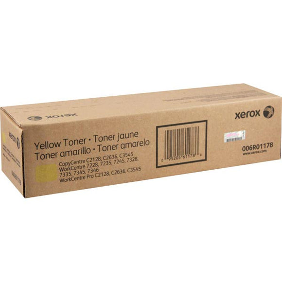 Xerox 006R01178 Yellow Toner Cartridge (16,000 Yield)